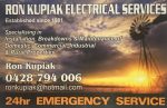 Ron Kupiak Electrical Services